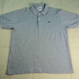 Lacoste Devanlay Gray Polo Shirt Size 5 or Large